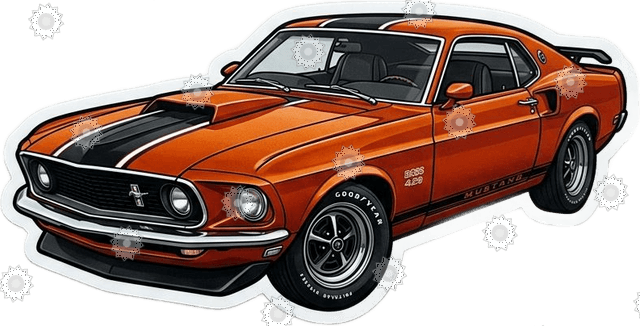 Vintage Muscle Car