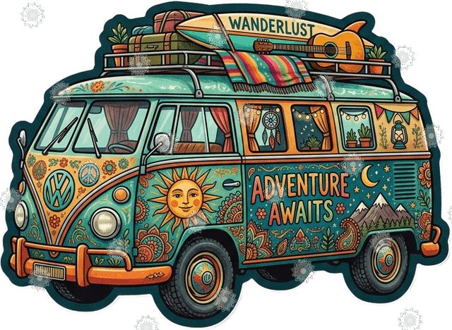 Classic Camper Van Bohemian