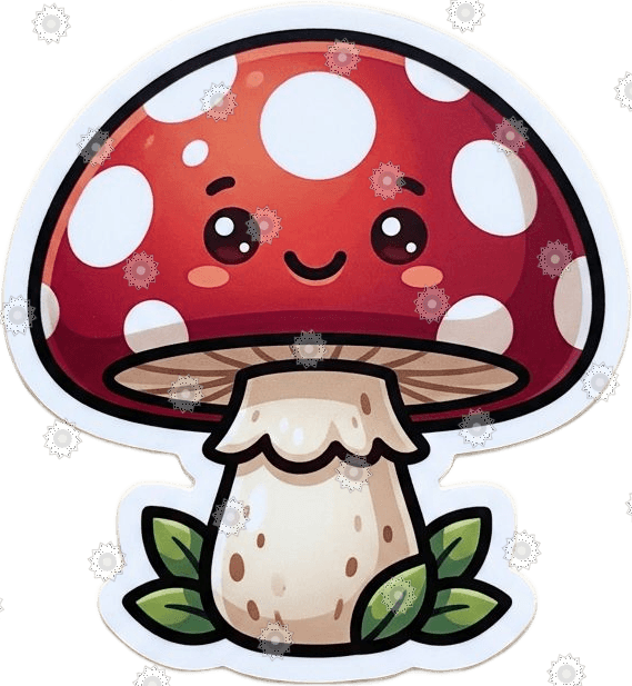 Cute Mushroom Power-up