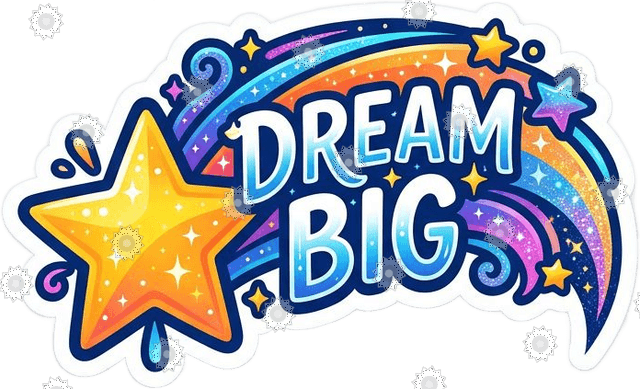 Shooting Star 'Dream Big'
