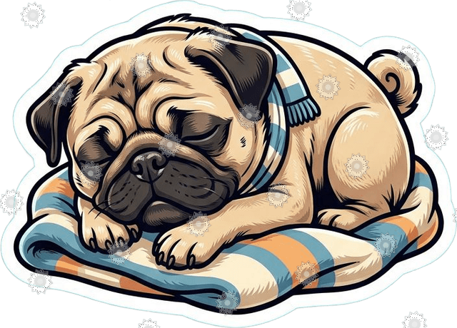 Sleepy Pug