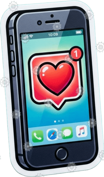 Smartphone With Heart Notification
