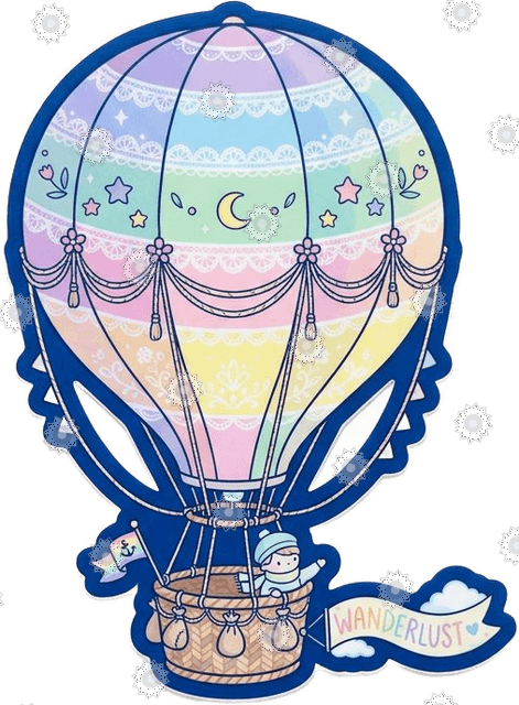 Pastel Hot Air Balloon