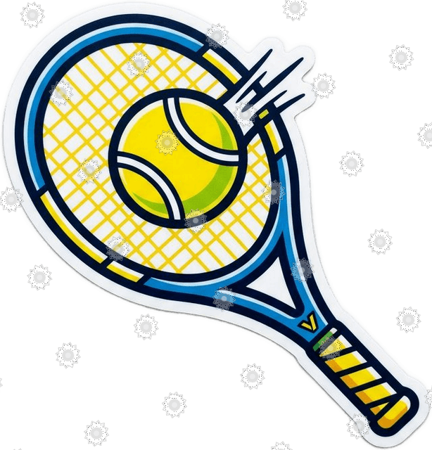 Tennis Racket And Ball