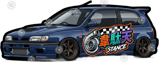 JDM Hatchback Stance