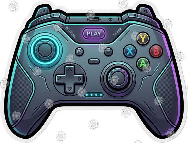 Sleek Modern Game Controller