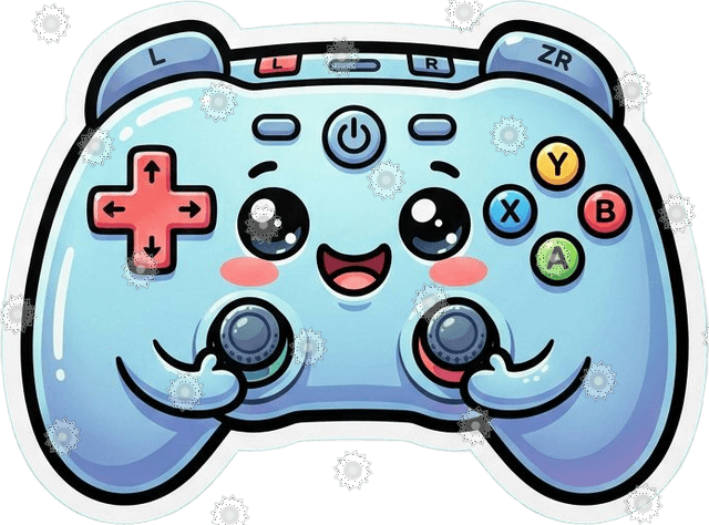 Cute Controller Character Face