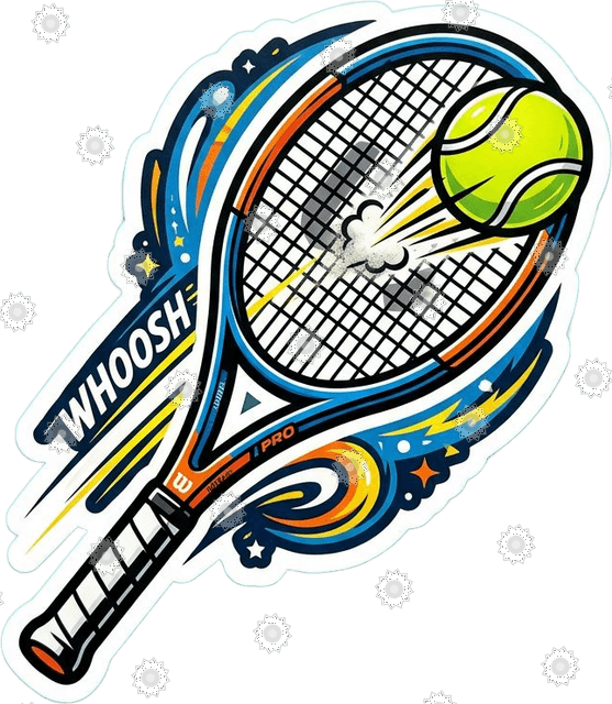 Dynamic Tennis Racket And Ball