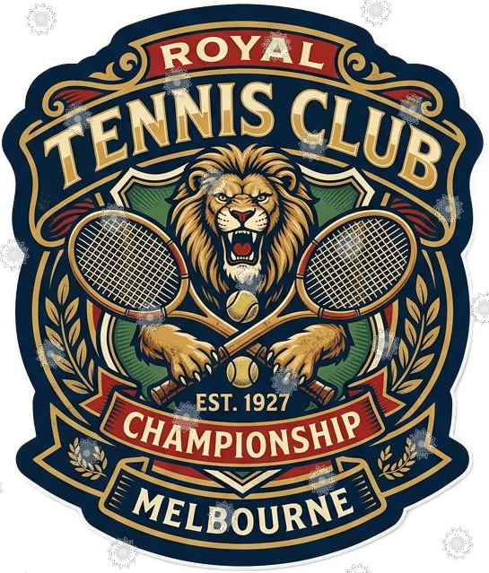 Vintage Tennis Badge