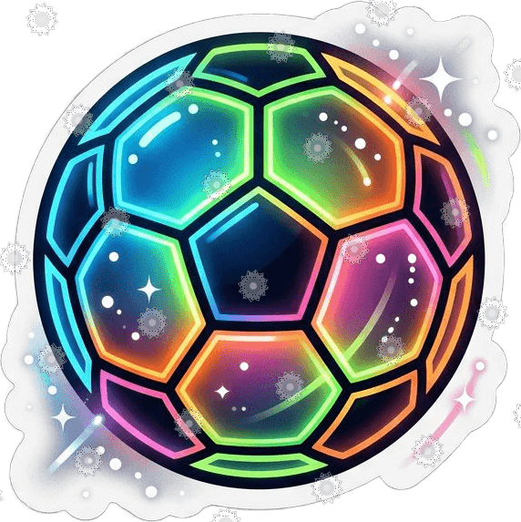 Neon Soccer Ball