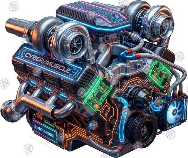 V8 Cyber Motor
